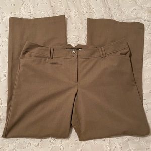 Lane Bryant Khaki straight leg pants size 4 SKU 66